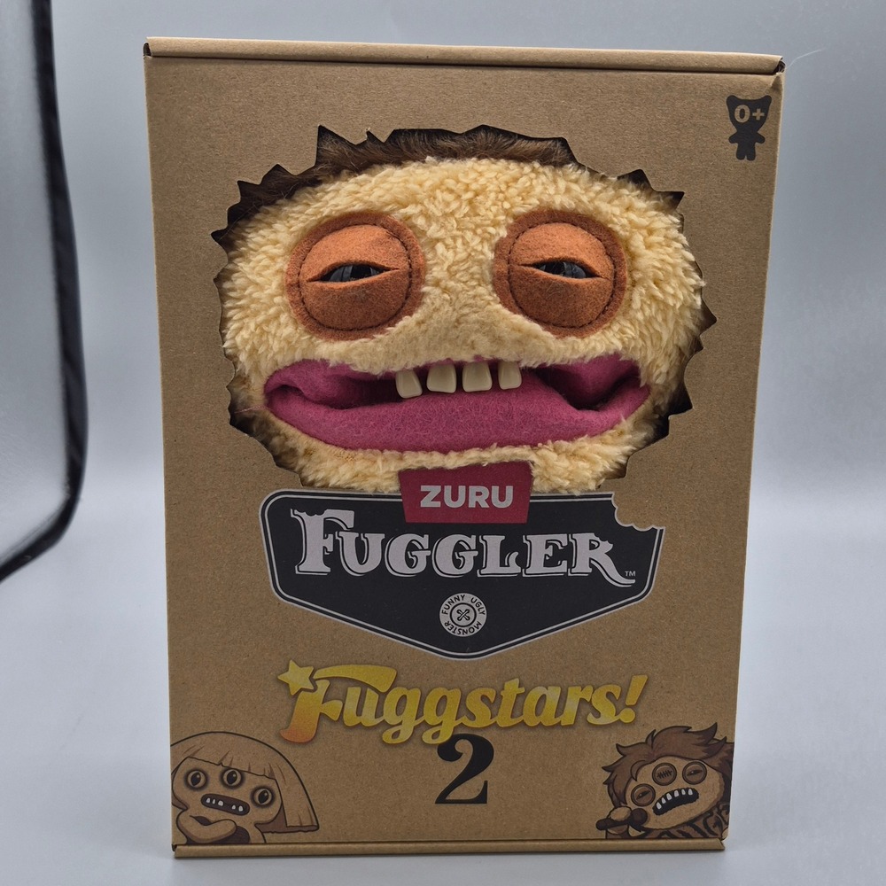 ZURU Fuggler Fuggstars 2 Fuggbieb Funny Ugly Monster Plush New in Box